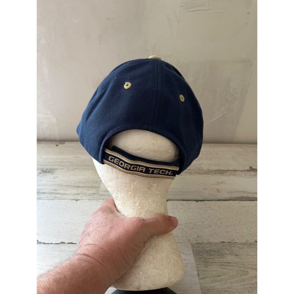Colosseum Athletics Original Georgia Tech adjustable Velcro back ball cap - Picture 3 of 7